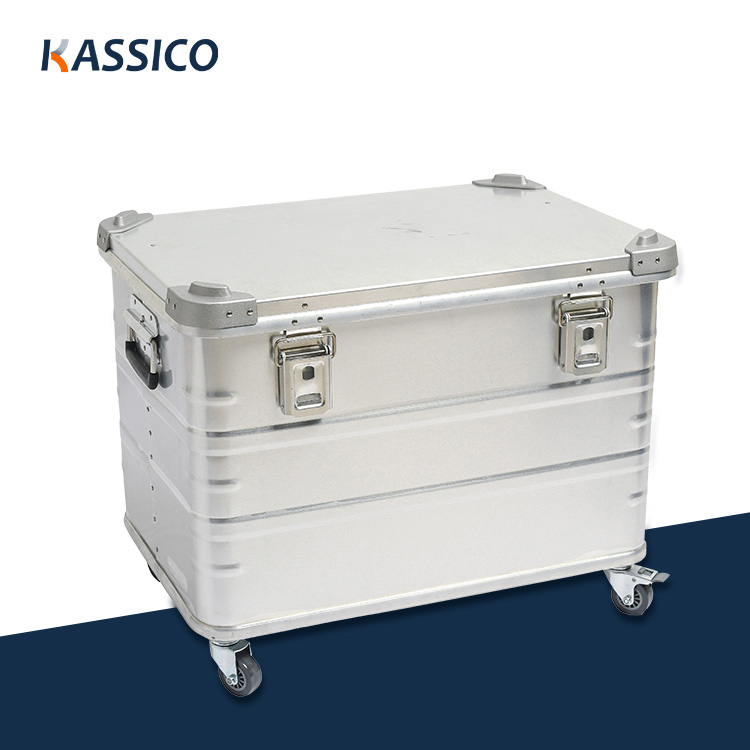 Trolley-Box aus Aluminium