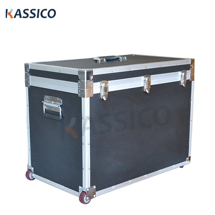 Aluminium-Audio-Ausrüstungs-Flightcase mit Rädern
