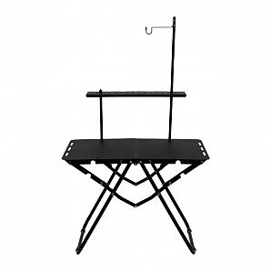 Outdoor-Aluminium-Couchtisch & Camping-Grill-Picknicktisch